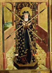 Jungfrau der sieben Schmerzen vom Domaltar, 1499